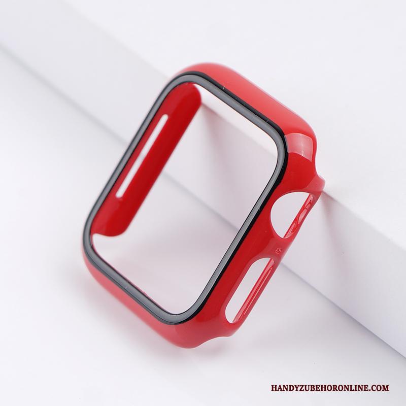 Apple Watch Series 4 Twee Kleuren Bescherming Wit Hoesje Tas Gemeenschappelijk Anti-fall