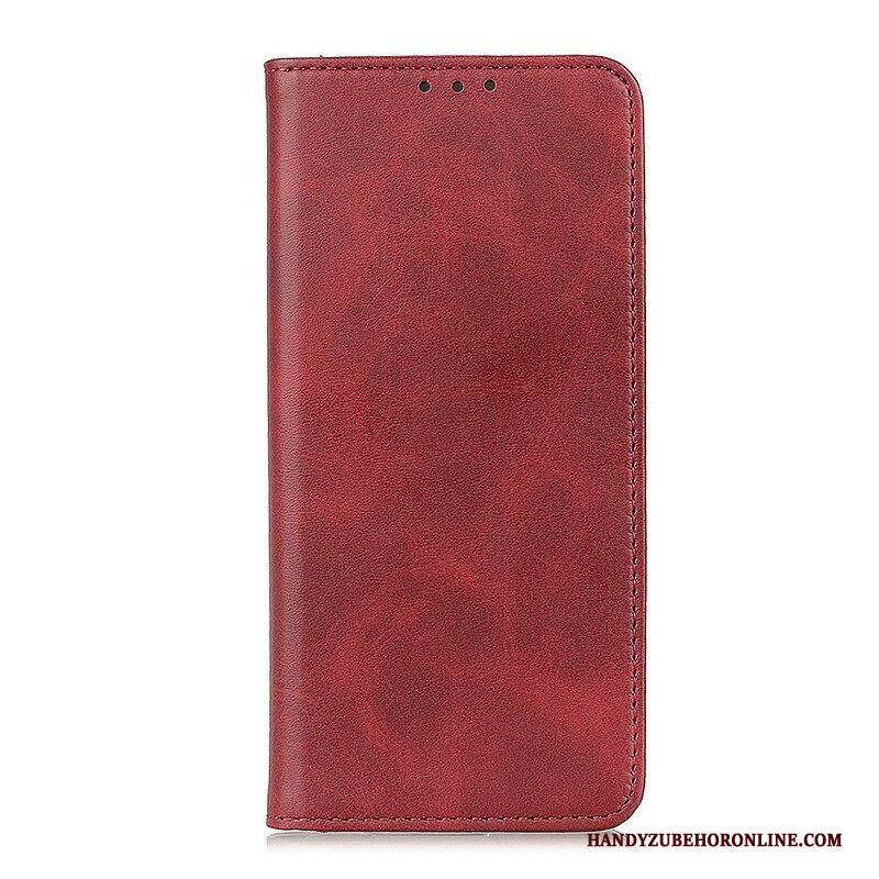 Bescherming Hoesje voor Samsung Galaxy A52 4G / A52 5G / A52s 5G Folio-hoesje Vintage Gespleten Leer