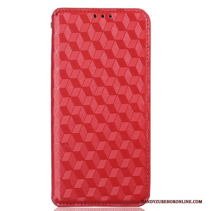 Bescherming Hoesje voor Samsung Galaxy M13 Folio-hoesje 3d Kubussen