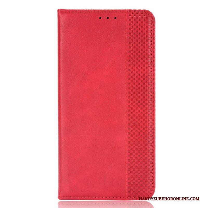 Bescherming Hoesje voor Samsung Galaxy M23 5G Folio-hoesje Gestileerd Vintage Leereffect