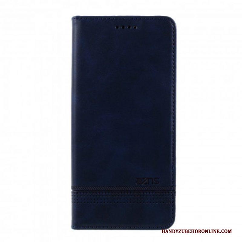 Bescherming Hoesje voor Samsung Galaxy S21 Plus 5G Folio-hoesje Azns Leerstyling