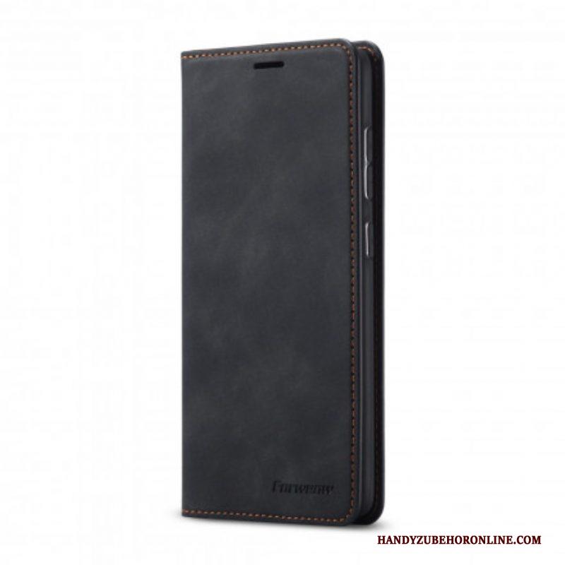 Bescherming Hoesje voor Samsung Galaxy S21 Plus 5G Folio-hoesje Forwenw Ledereffect