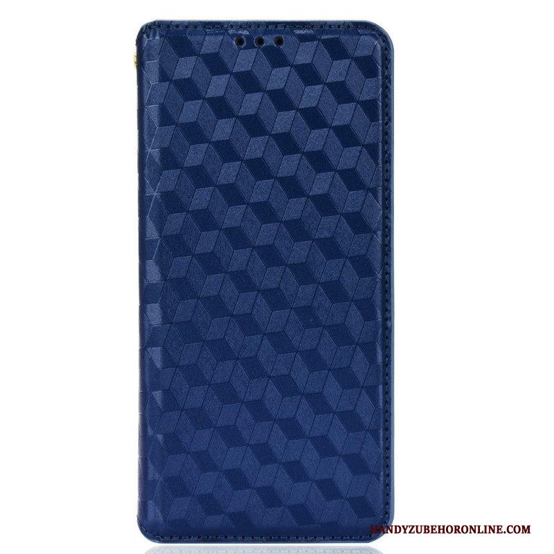 Bescherming Hoesje voor Samsung Galaxy S22 5G Folio-hoesje Diamant Leereffect