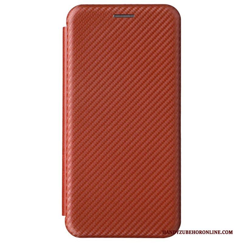 Bescherming Hoesje voor Samsung Galaxy S22 5G Folio-hoesje Koolstofvezel