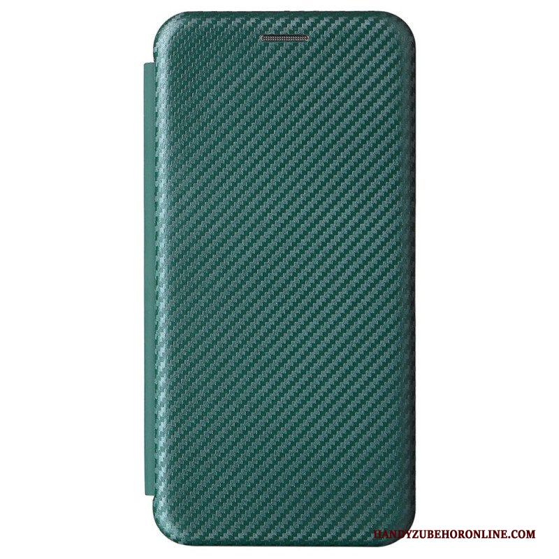 Bescherming Hoesje voor Samsung Galaxy S22 5G Folio-hoesje Koolstofvezel