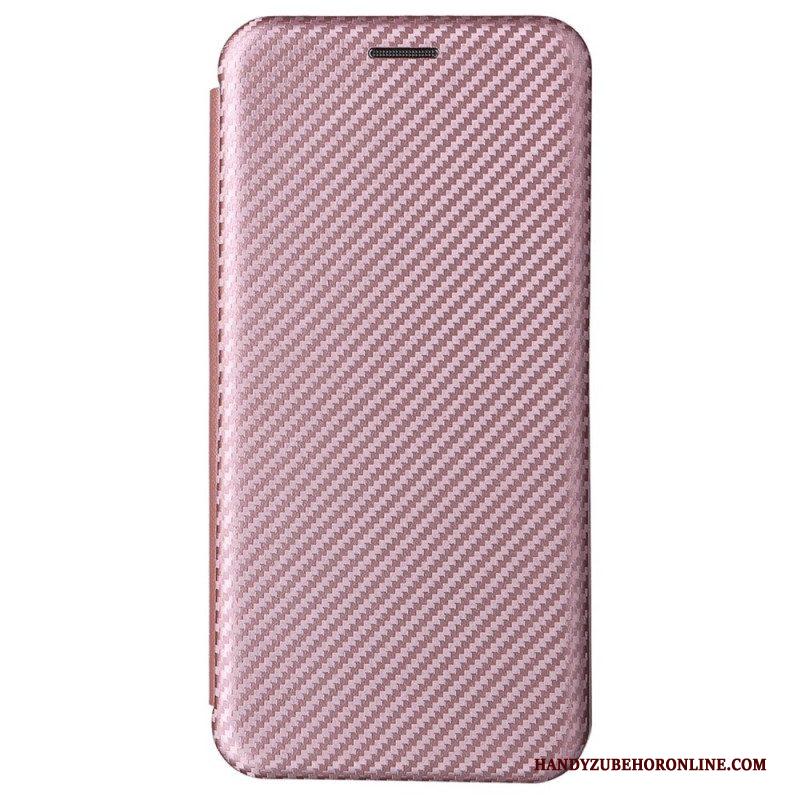 Bescherming Hoesje voor Samsung Galaxy S22 5G Folio-hoesje Koolstofvezel