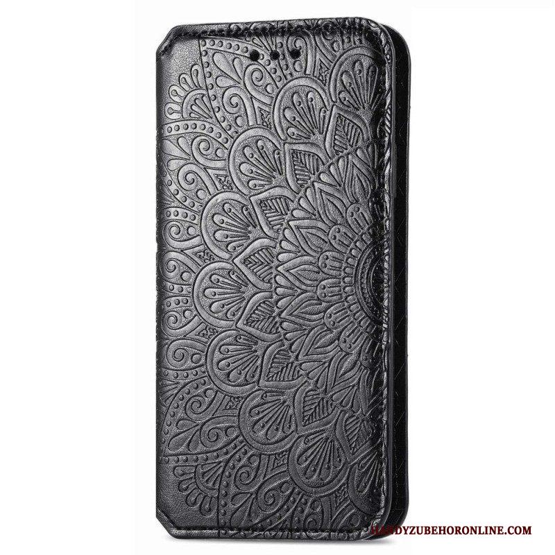 Bescherming Hoesje voor Samsung Galaxy S22 Ultra 5G Folio-hoesje Mandala