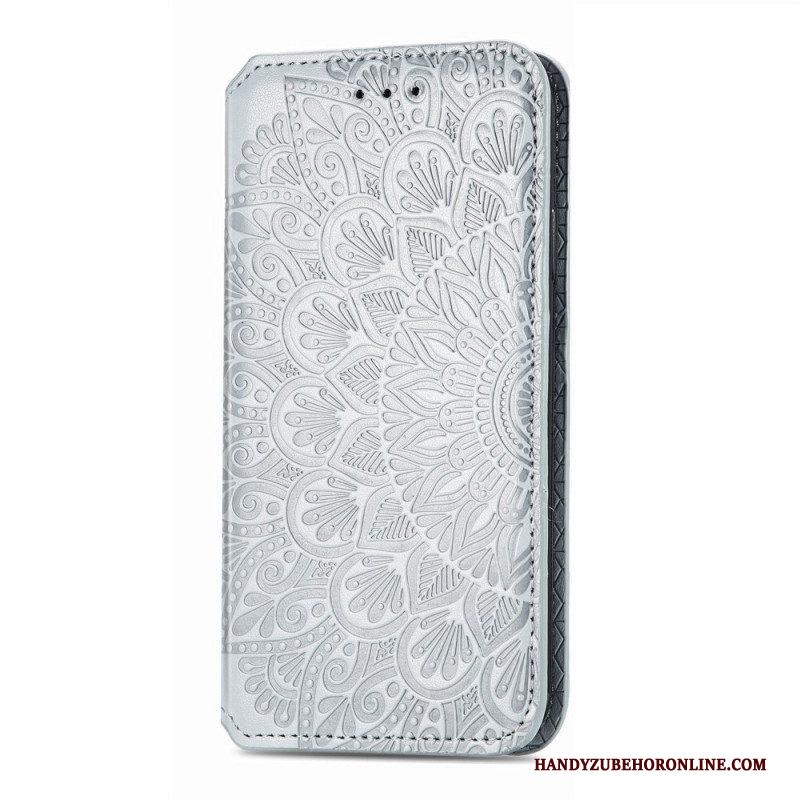 Bescherming Hoesje voor Samsung Galaxy S22 Ultra 5G Folio-hoesje Mandala