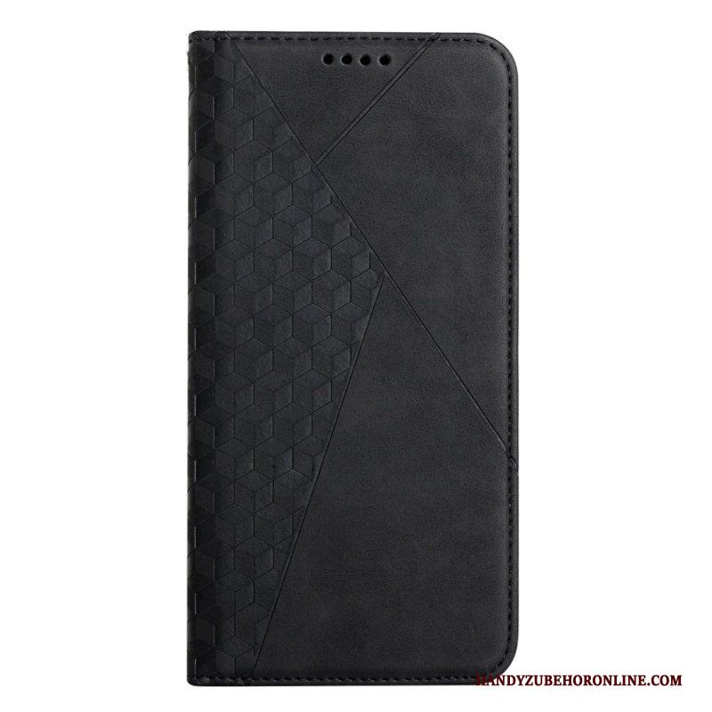 Bescherming Hoesje voor Samsung Galaxy S23 5G Folio-hoesje Stijl Leer 3d-patroon