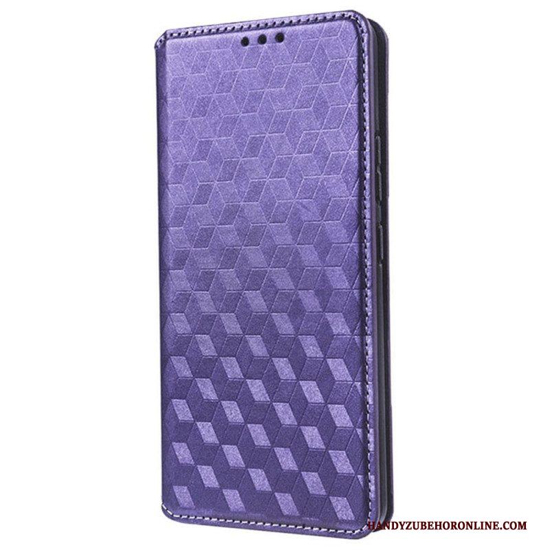 Bescherming Hoesje voor Samsung Galaxy S23 Ultra 5G Folio-hoesje 3d Patroon