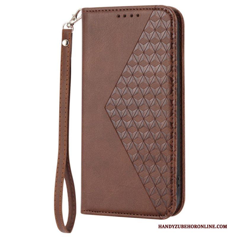 Bescherming Hoesje voor Xiaomi 13 Pro Folio-hoesje Stijl Leer 3d-patroon