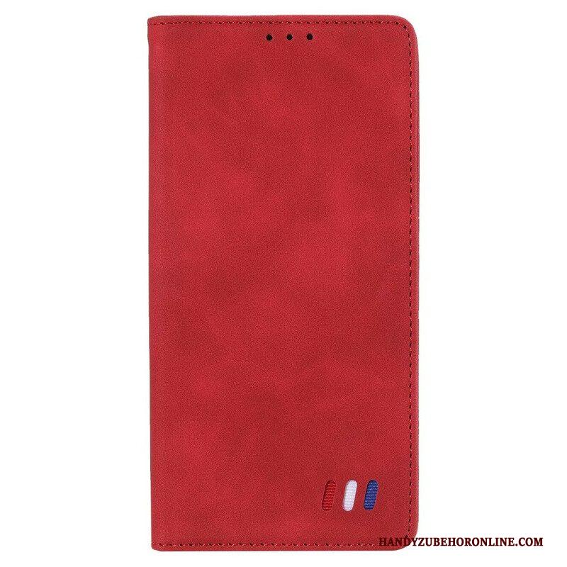 Bescherming Hoesje voor Xiaomi Redmi Note 10 5G Folio-hoesje Driekleurige Lederen Stijl