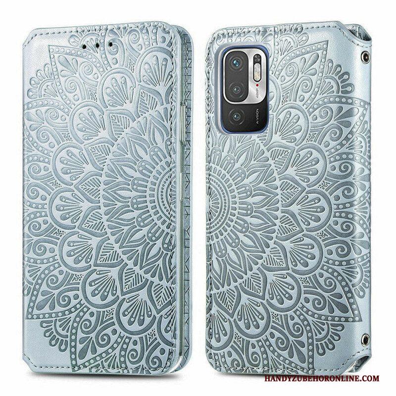 Bescherming Hoesje voor Xiaomi Redmi Note 10 5G Folio-hoesje Mandala