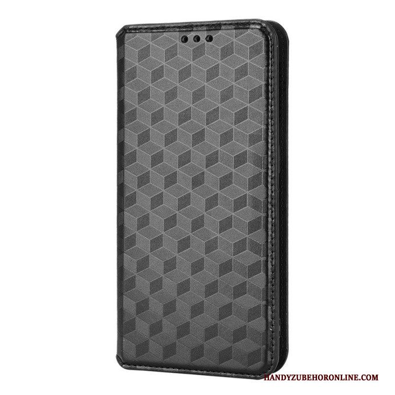 Bescherming Hoesje voor Xiaomi Redmi Note 11 / 11S Folio-hoesje 3d Diamant Leereffect