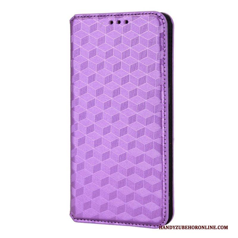 Bescherming Hoesje voor Xiaomi Redmi Note 11 / 11S Folio-hoesje 3d Diamant Leereffect