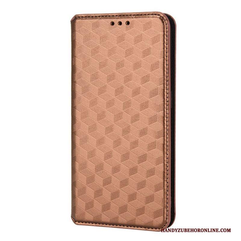 Bescherming Hoesje voor Xiaomi Redmi Note 11 / 11S Folio-hoesje 3d Diamant Leereffect