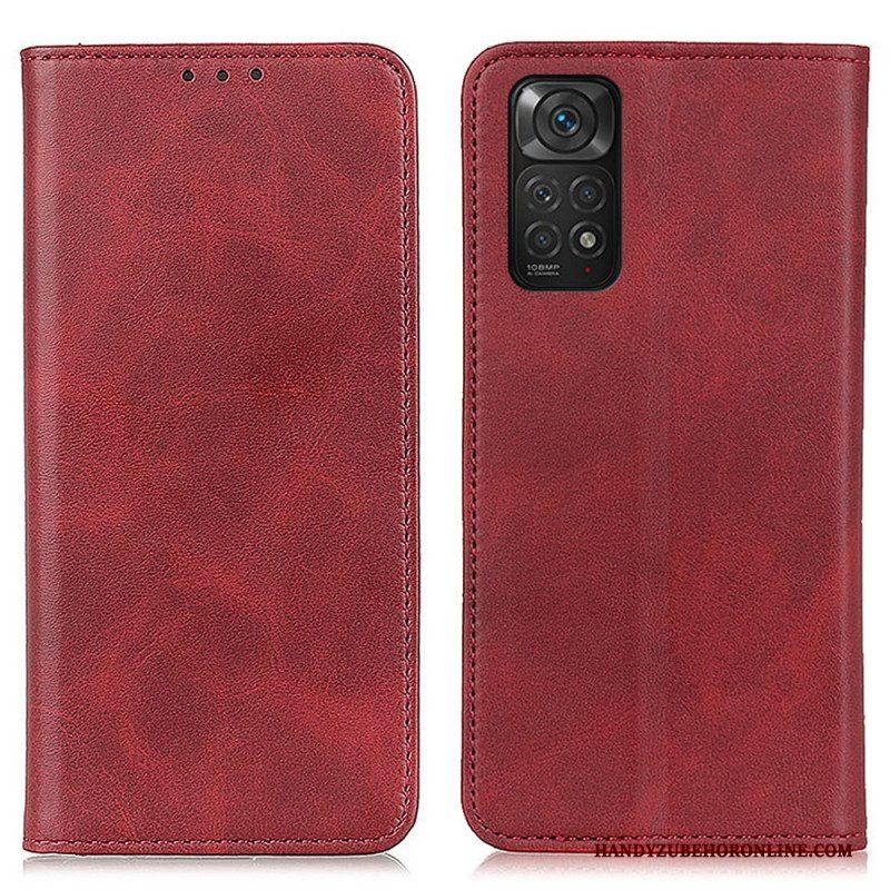 Bescherming Hoesje voor Xiaomi Redmi Note 11 / 11S Folio-hoesje Elegantie Splitleer