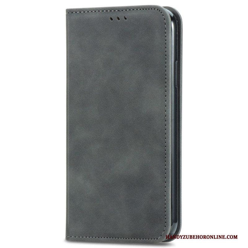 Bescherming Hoesje voor Xiaomi Redmi Note 11 / 11S Folio-hoesje Vintage Leereffect