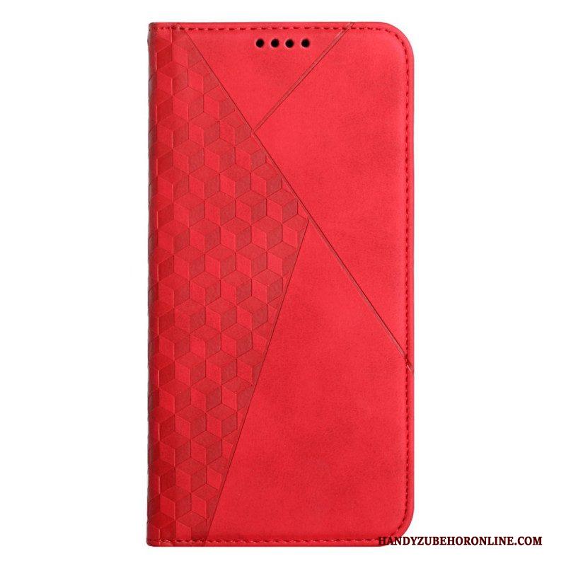 Bescherming Hoesje voor Xiaomi Redmi Note 11 Pro Plus 5G Folio-hoesje 3d-patroon Met Leereffect