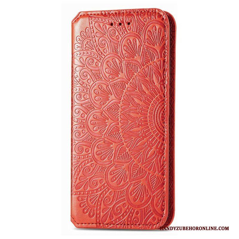 Bescherming Hoesje voor iPhone 13 Mini Folio-hoesje Mandala