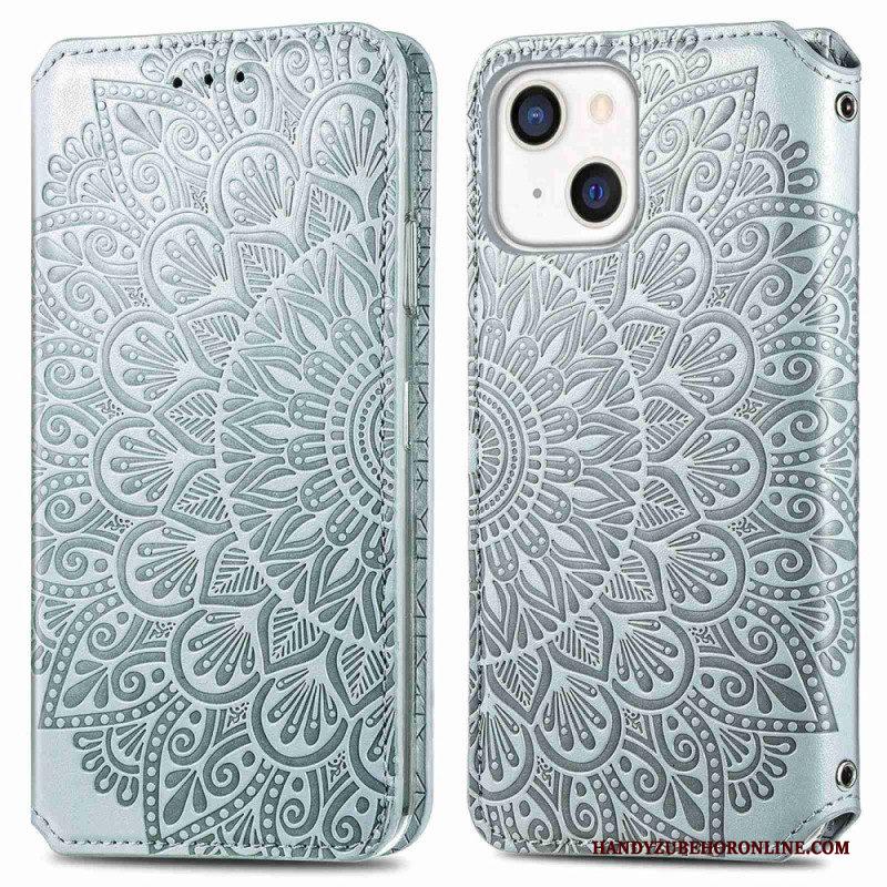 Bescherming Hoesje voor iPhone 14 Plus Folio-hoesje Mandala