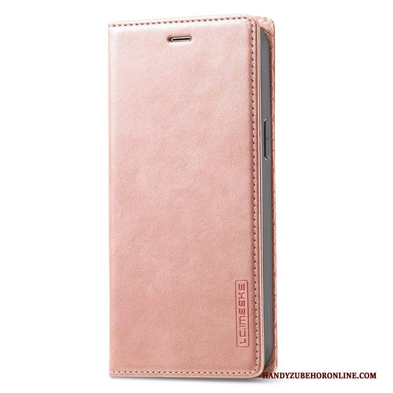 Bescherming Hoesje voor iPhone 15 Folio-hoesje Lc.imeeke