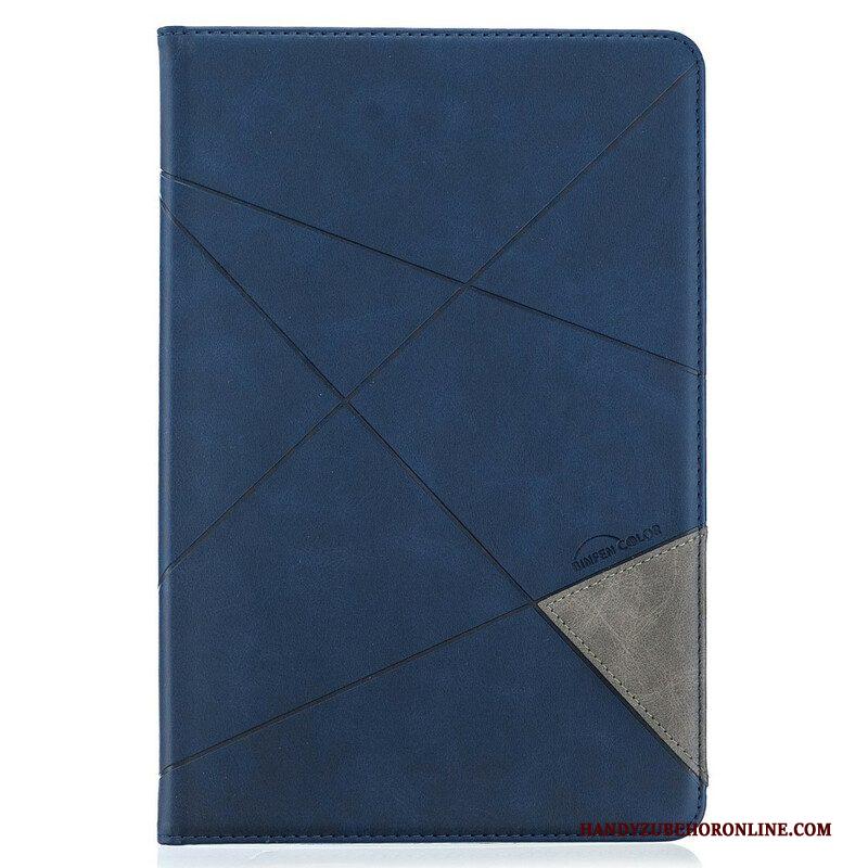 Cover voor Samsung Galaxy Tab S8 / Tab S7 Geometrie