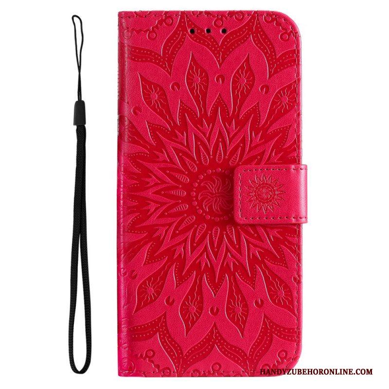 Flip Case voor Samsung Galaxy A53 5G Zonnebloem