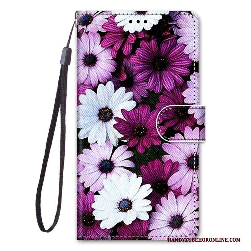 Flip Case voor Samsung Galaxy M23 5G Bloemen Wonder