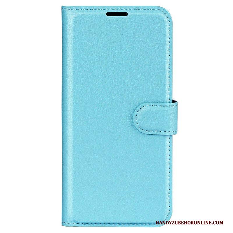 Flip Case voor Samsung Galaxy M33 5G Lychee Lederen Stijl