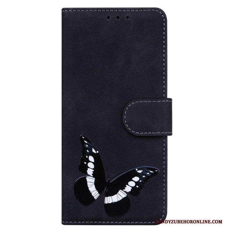 Flip Case voor Samsung Galaxy S23 Ultra 5G Vlinder