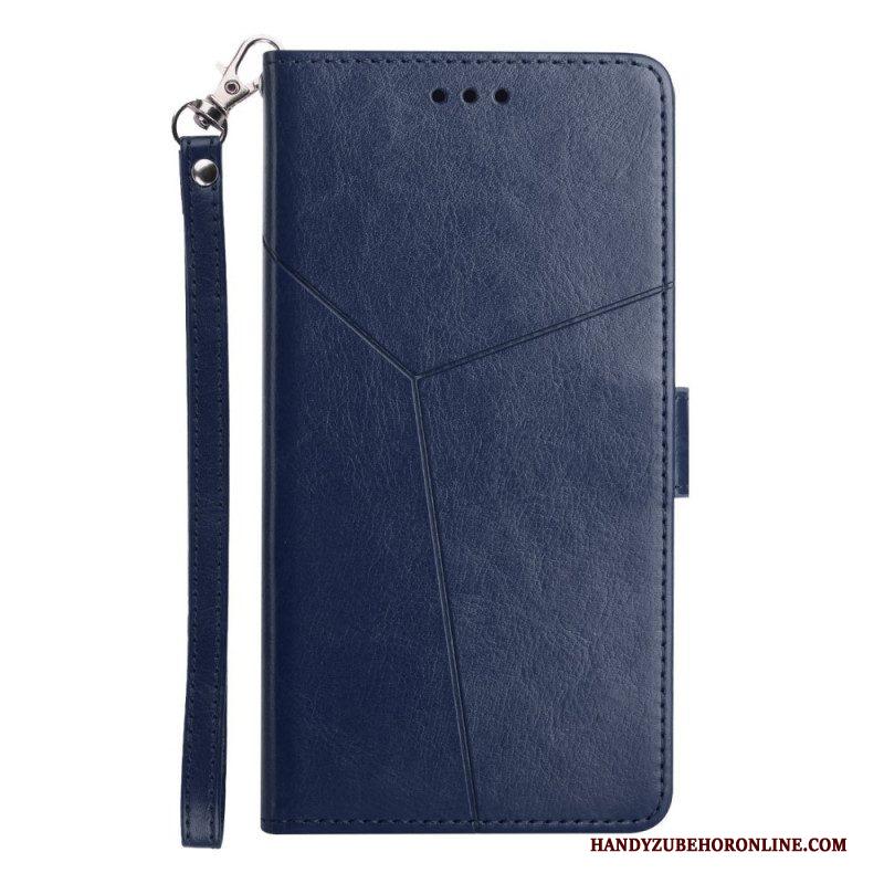 Flip Case voor Sony Xperia 1 IV Met Ketting Y-patroon Met Bandjes