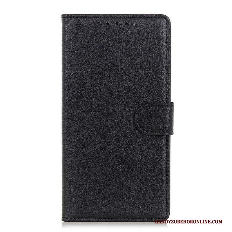 Flip Case voor Sony Xperia 10 IV Traditioneel Kunstleer