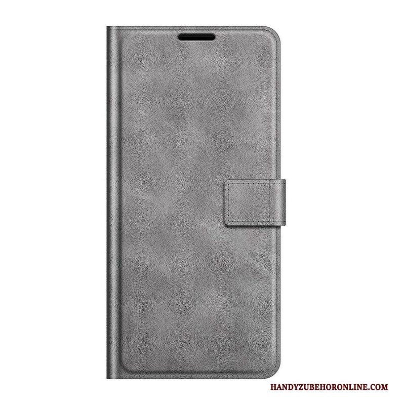 Flip Case voor Xiaomi Redmi Note 10 5G Leren Styling