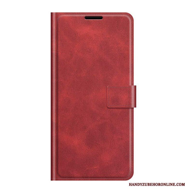 Flip Case voor Xiaomi Redmi Note 10 5G Leren Styling