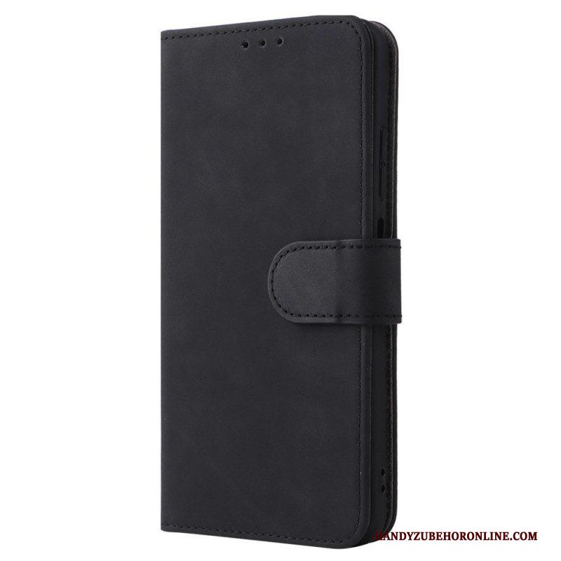 Flip Case voor Xiaomi Redmi Note 11 / 11S Skin-touch Met Sleutelkoord