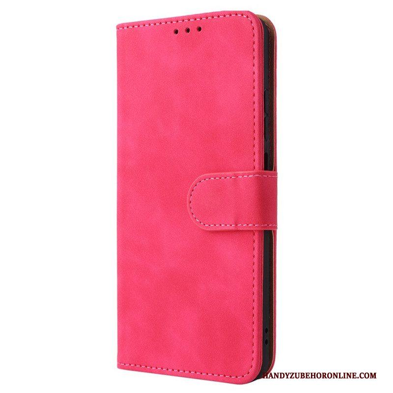 Flip Case voor Xiaomi Redmi Note 11 / 11S Skin-touch Met Sleutelkoord