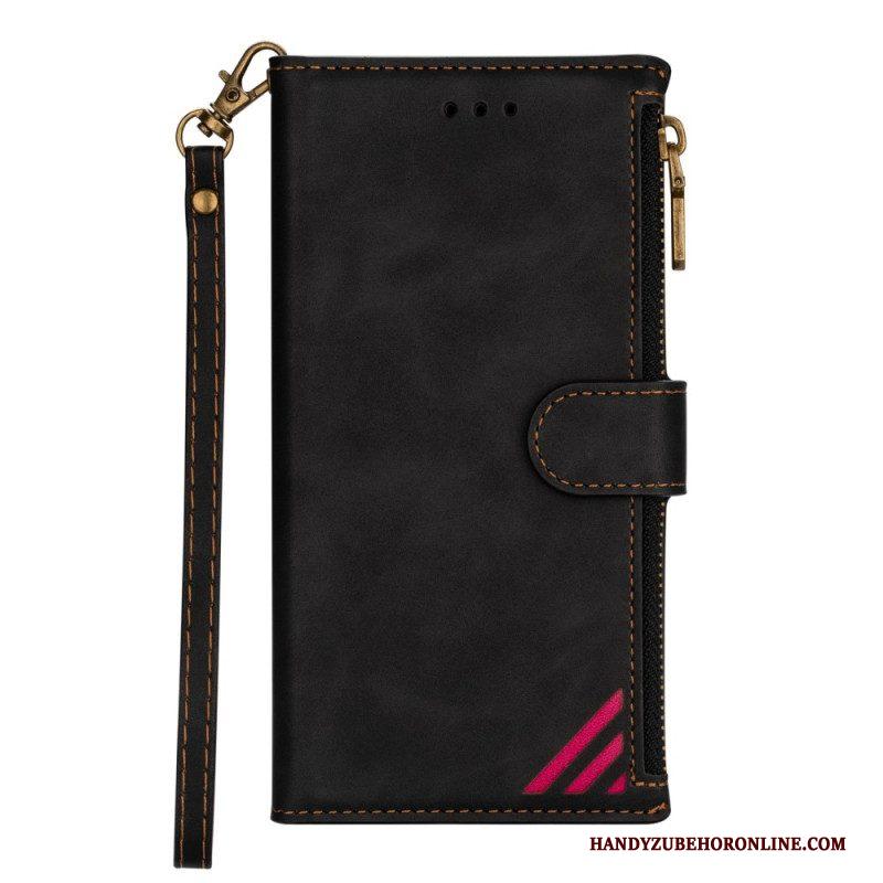 Flip Case voor iPhone 14 Pro Max Met Ketting Lanyard-lijnen