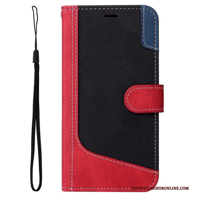 Folio-hoesje voor Samsung Galaxy A13 Vintage Binfen-kleur