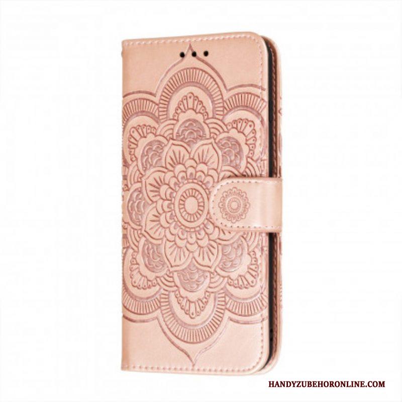 Folio-hoesje voor Samsung Galaxy A52 4G / A52 5G / A52s 5G Volledige Mandala