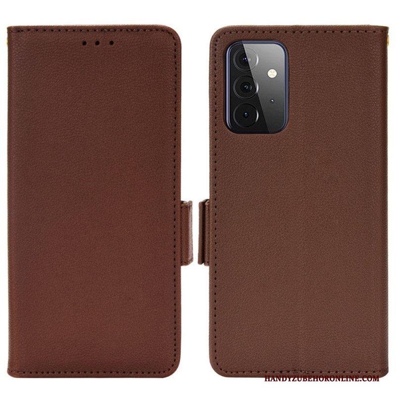 Folio-hoesje voor Samsung Galaxy A53 5G Flip Case Flap Dubbele Nieuwe Kleuren