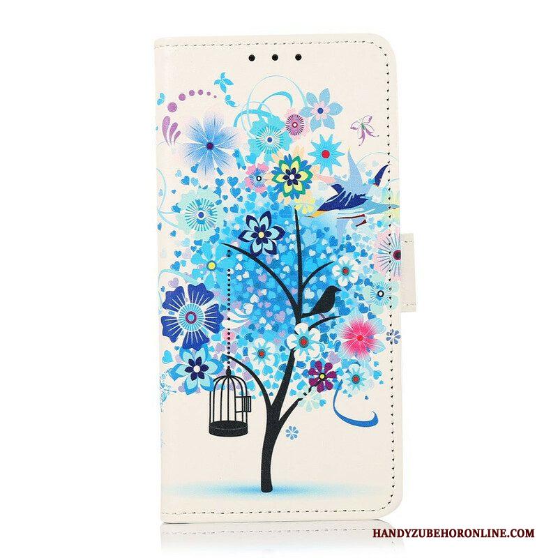 Folio-hoesje voor Samsung Galaxy S21 FE Bloeiende Boom