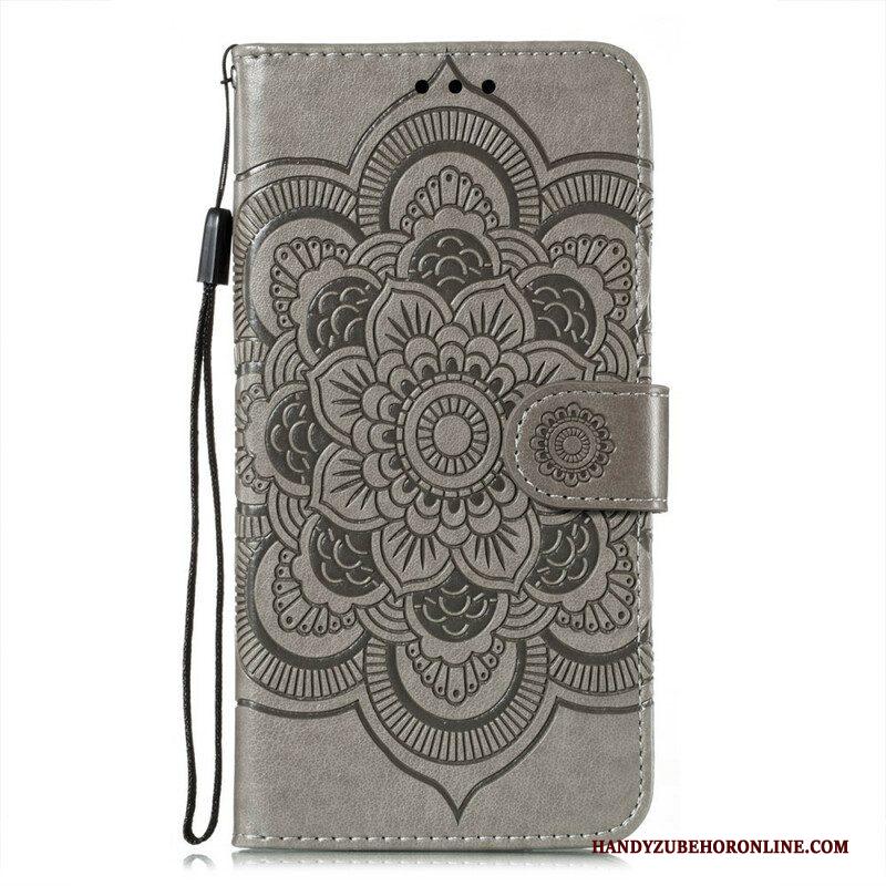 Folio-hoesje voor Samsung Galaxy S21 FE Volledige Mandala