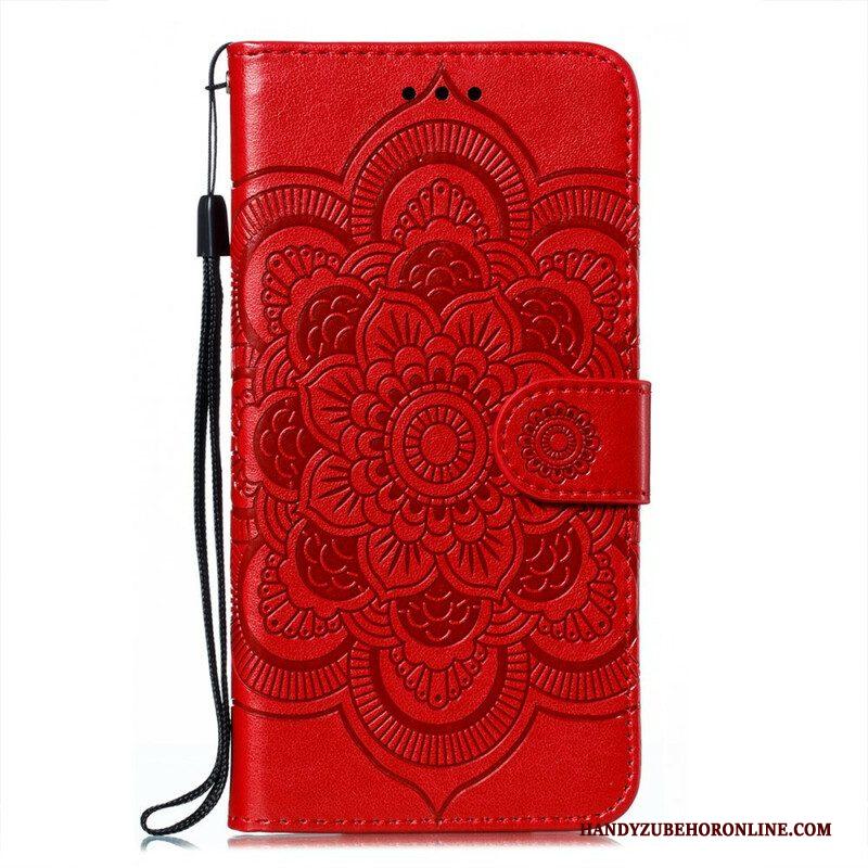 Folio-hoesje voor Samsung Galaxy S21 FE Volledige Mandala