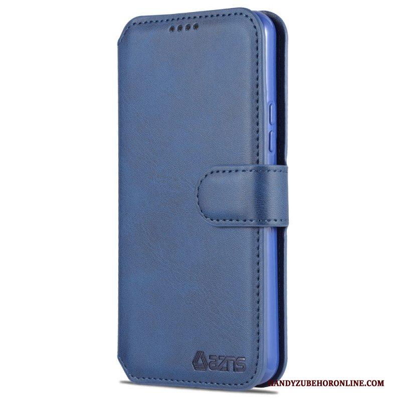 Folio-hoesje voor Samsung Galaxy S22 5G Azns Retro