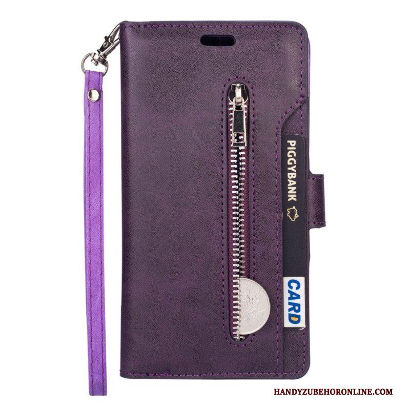 Folio-hoesje voor Samsung Galaxy S23 Plus 5G Met Ketting Lanyard Portemonnee