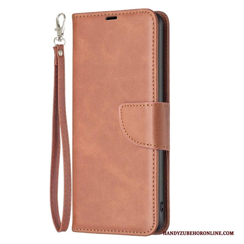 Folio-hoesje voor Samsung Galaxy S23 Plus 5G Schuine Sluiting