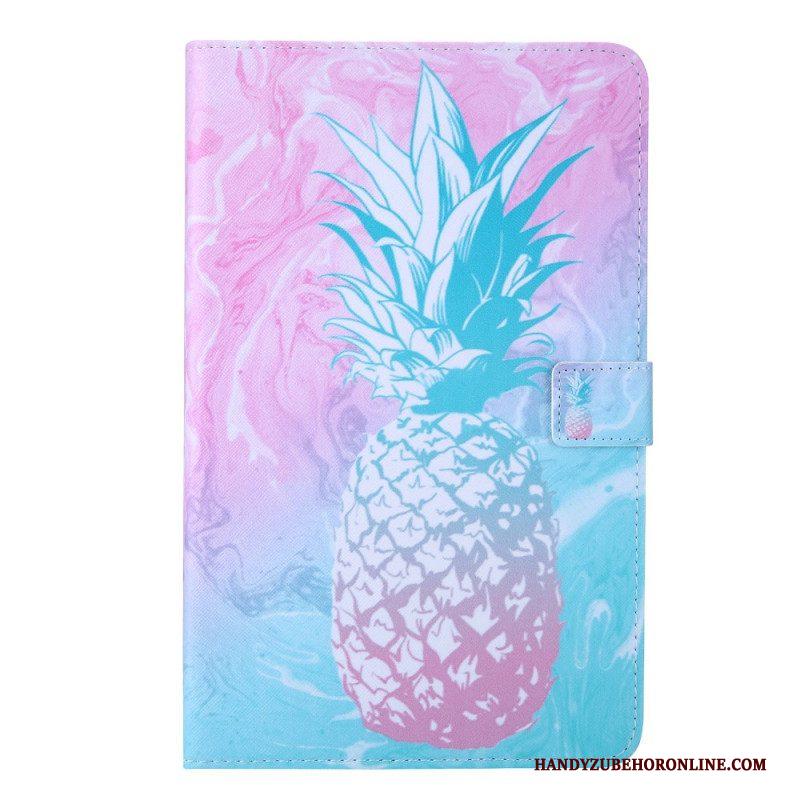 Folio-hoesje voor Samsung Galaxy Tab A8 (2021) Ananas Ontwerp