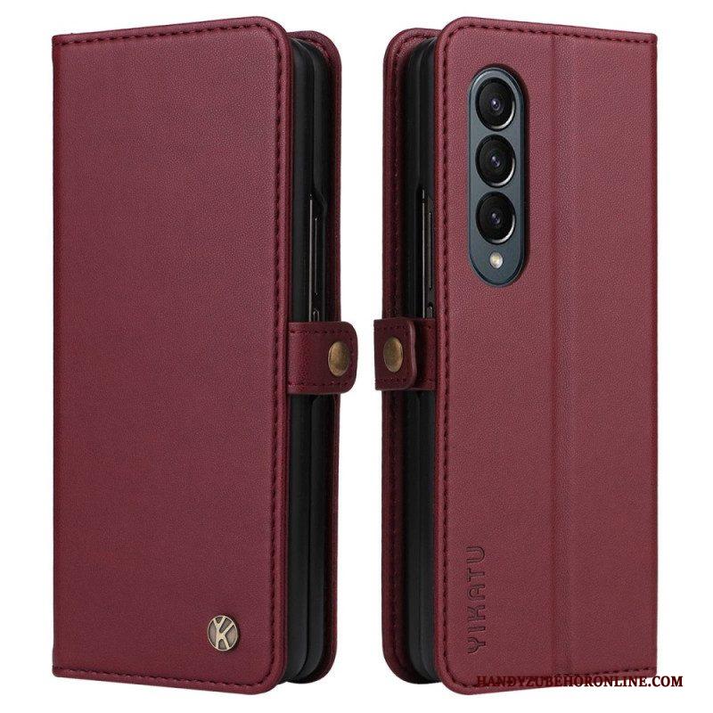 Folio-hoesje voor Samsung Galaxy Z Fold 4 Yikatu Yk-001