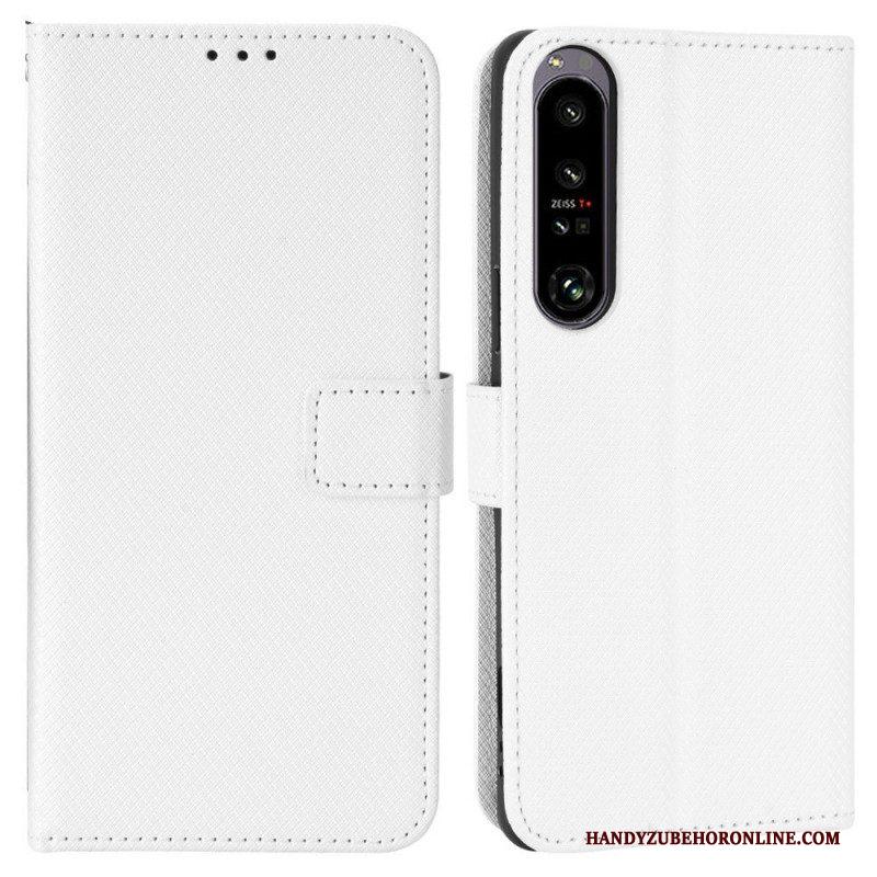 Folio-hoesje voor Sony Xperia 1 IV Gestyled Met Riem